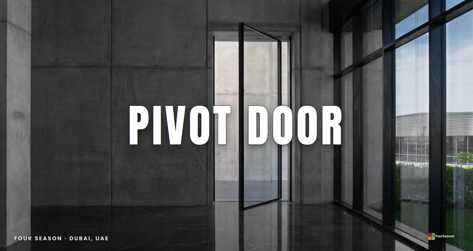 Minimal Pivot Door