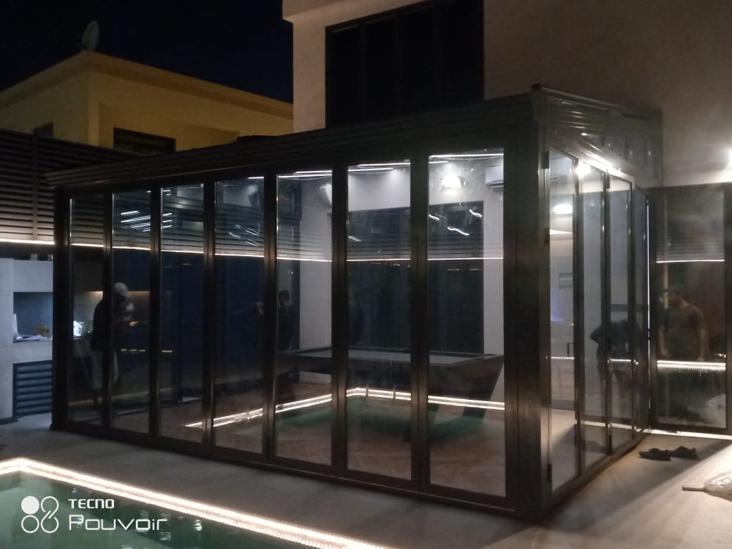 GLASSROOM FOR PRIVATE VILLA AT ABU DHABI